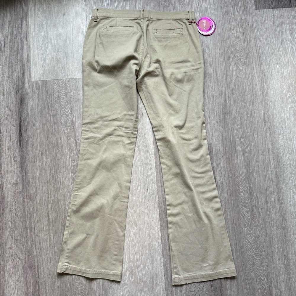 GLO Jeans Y2K Vintage Retro Tan Flare Wide Leg Chic Style Women’s 7 Streetwear - Picture 2 of 11